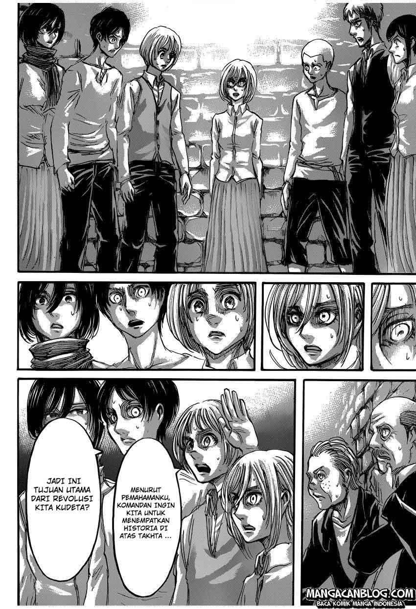 Shingeki no Kyojin — Chapter 56, halaman 17
