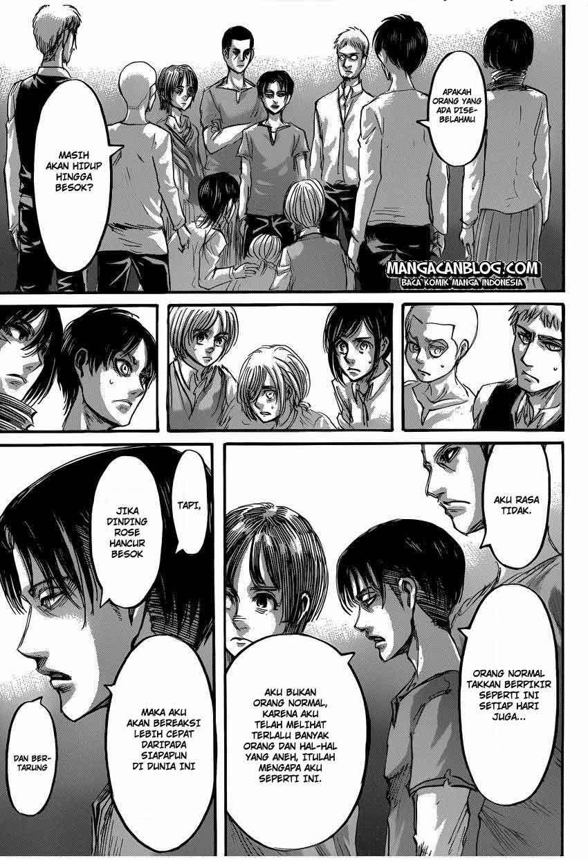 Shingeki no Kyojin — Chapter 56, halaman 22