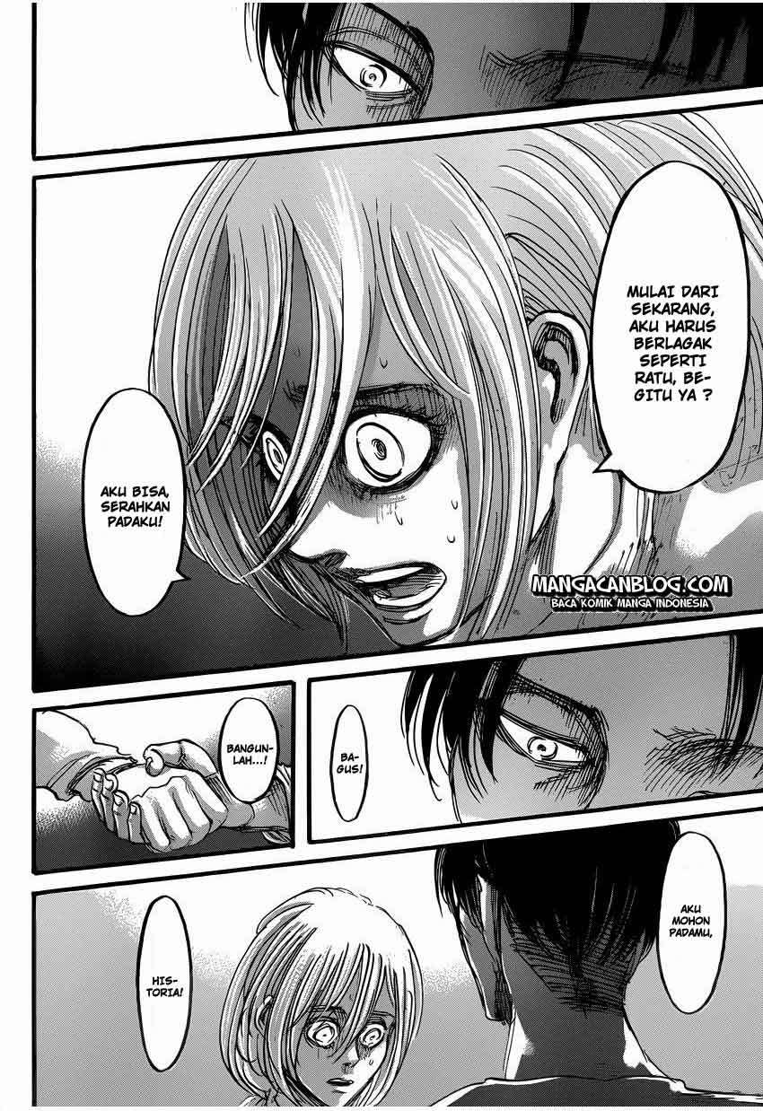 Shingeki no Kyojin — Chapter 56, halaman 25