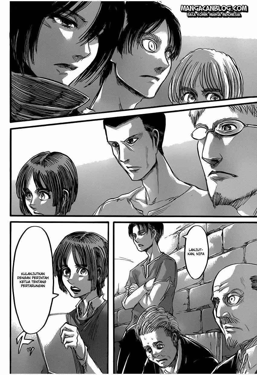 Shingeki no Kyojin — Chapter 56, halaman 27