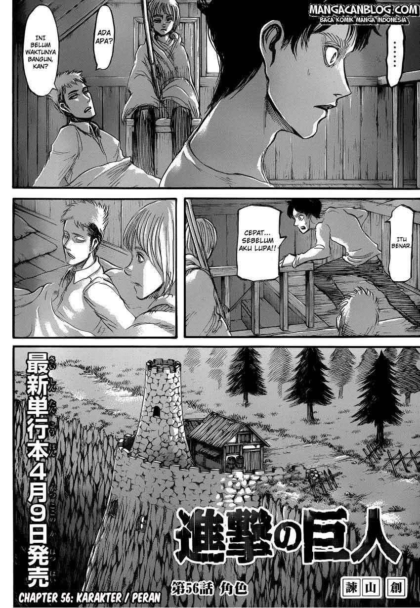 Shingeki no Kyojin — Chapter 56, halaman 3