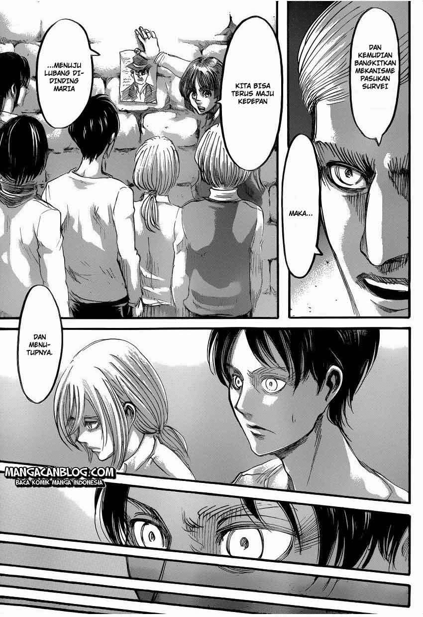 Shingeki no Kyojin — Chapter 56, halaman 32