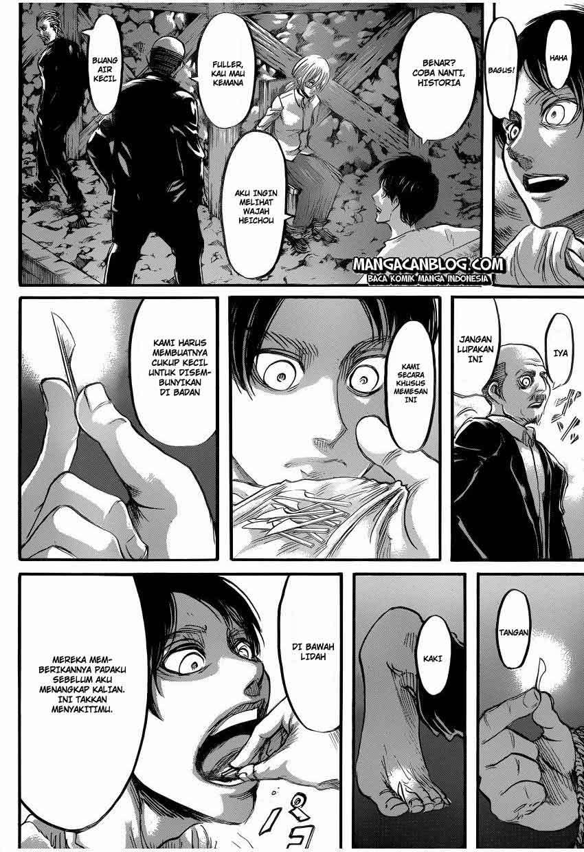 Shingeki no Kyojin — Chapter 56, halaman 35