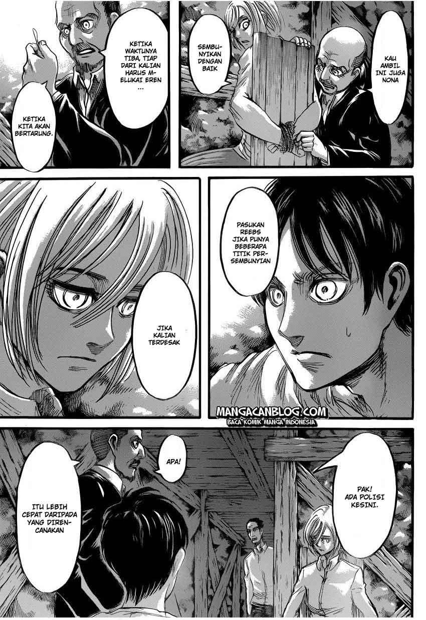 Shingeki no Kyojin — Chapter 56, halaman 36