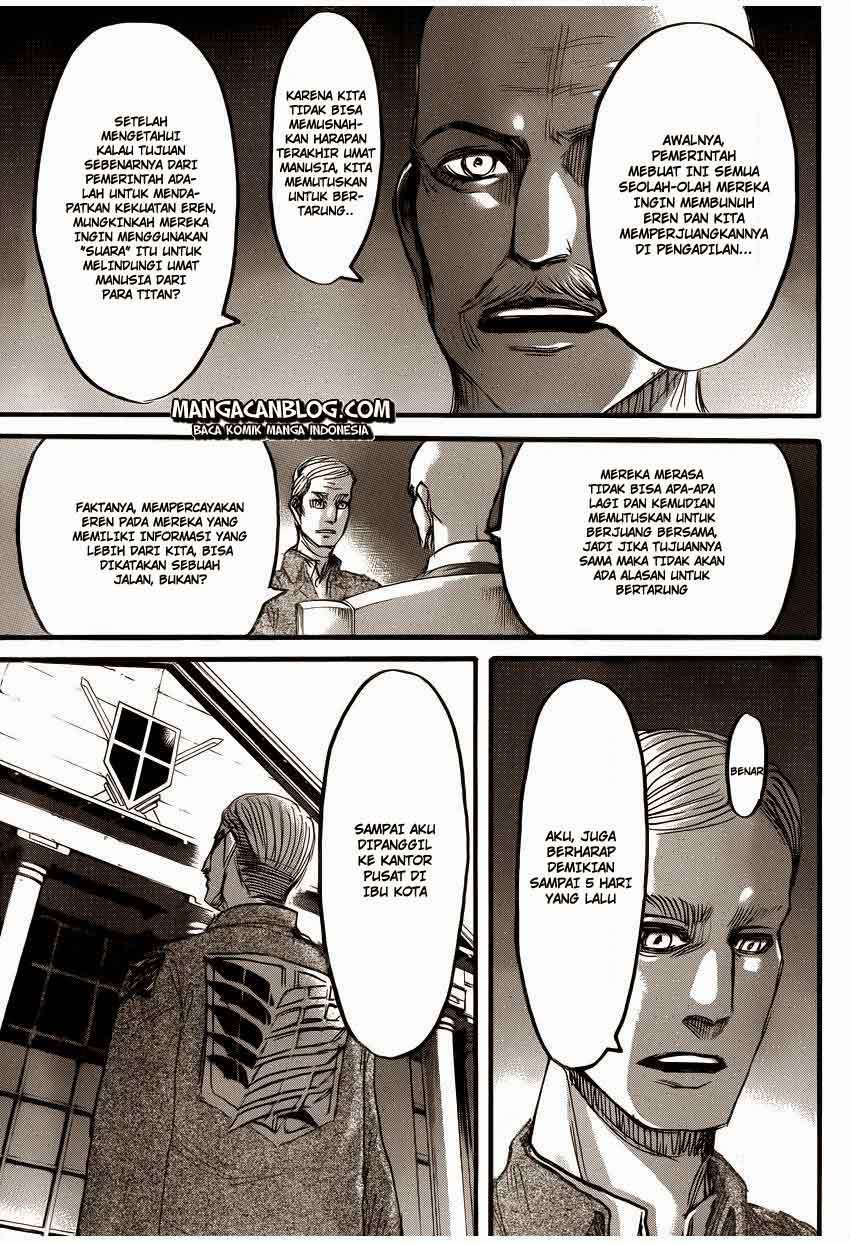 Shingeki no Kyojin — Chapter 55, halaman 18