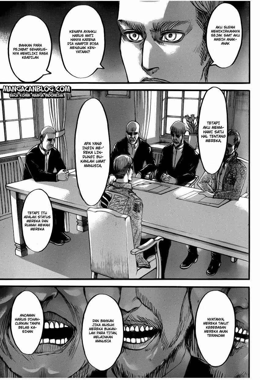 Shingeki no Kyojin — Chapter 55, halaman 19
