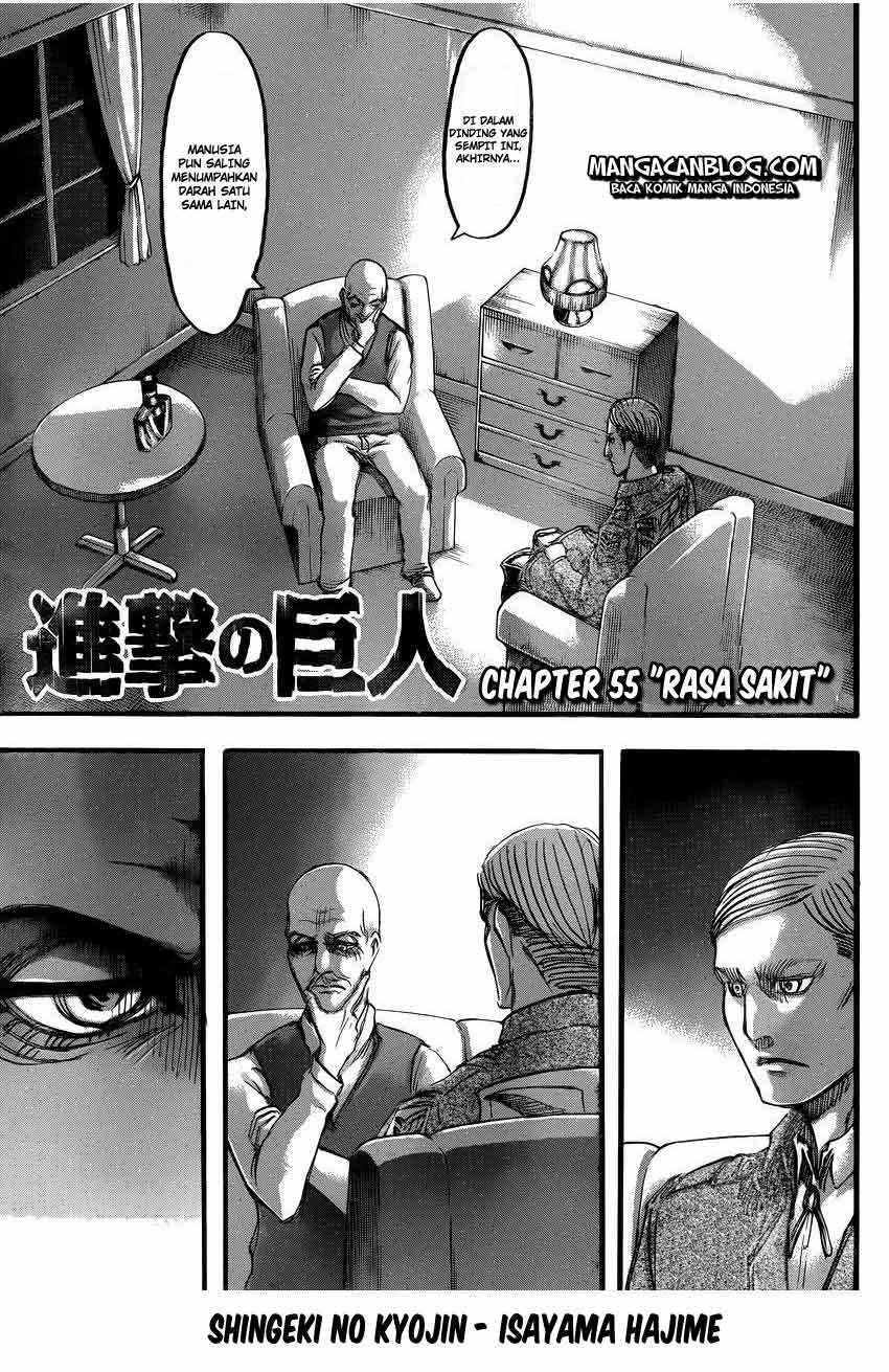 Shingeki no Kyojin — Chapter 55, halaman 2