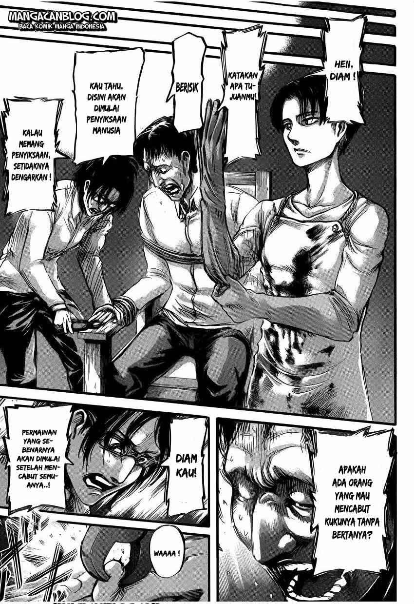 Shingeki no Kyojin — Chapter 55, halaman 22
