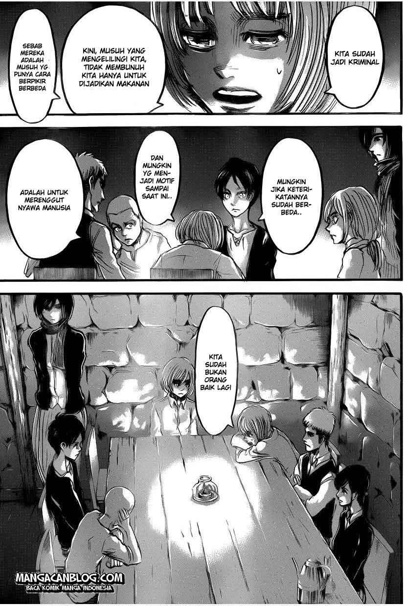 Shingeki no Kyojin — Chapter 55, halaman 26