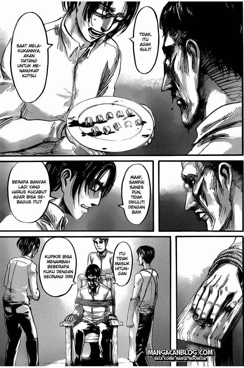 Shingeki no Kyojin — Chapter 55, halaman 28