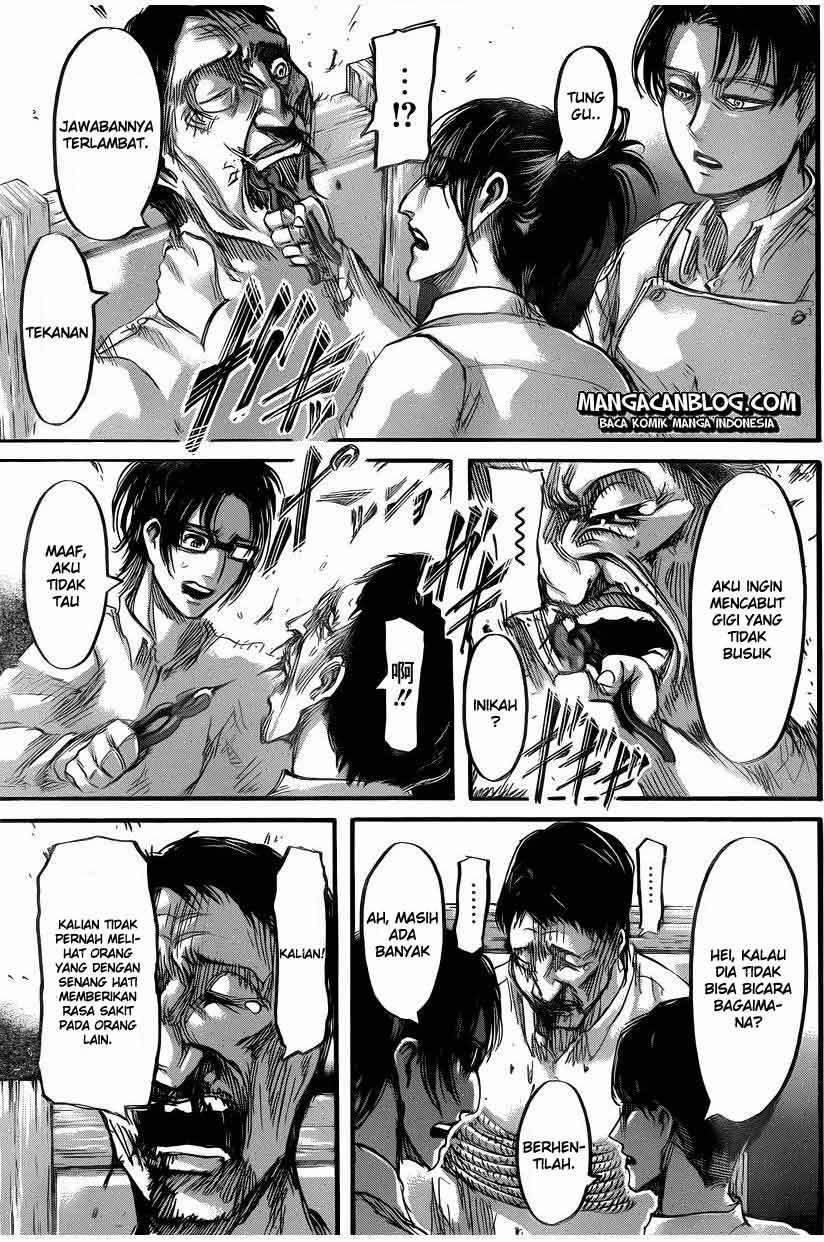 Shingeki no Kyojin — Chapter 55, halaman 34