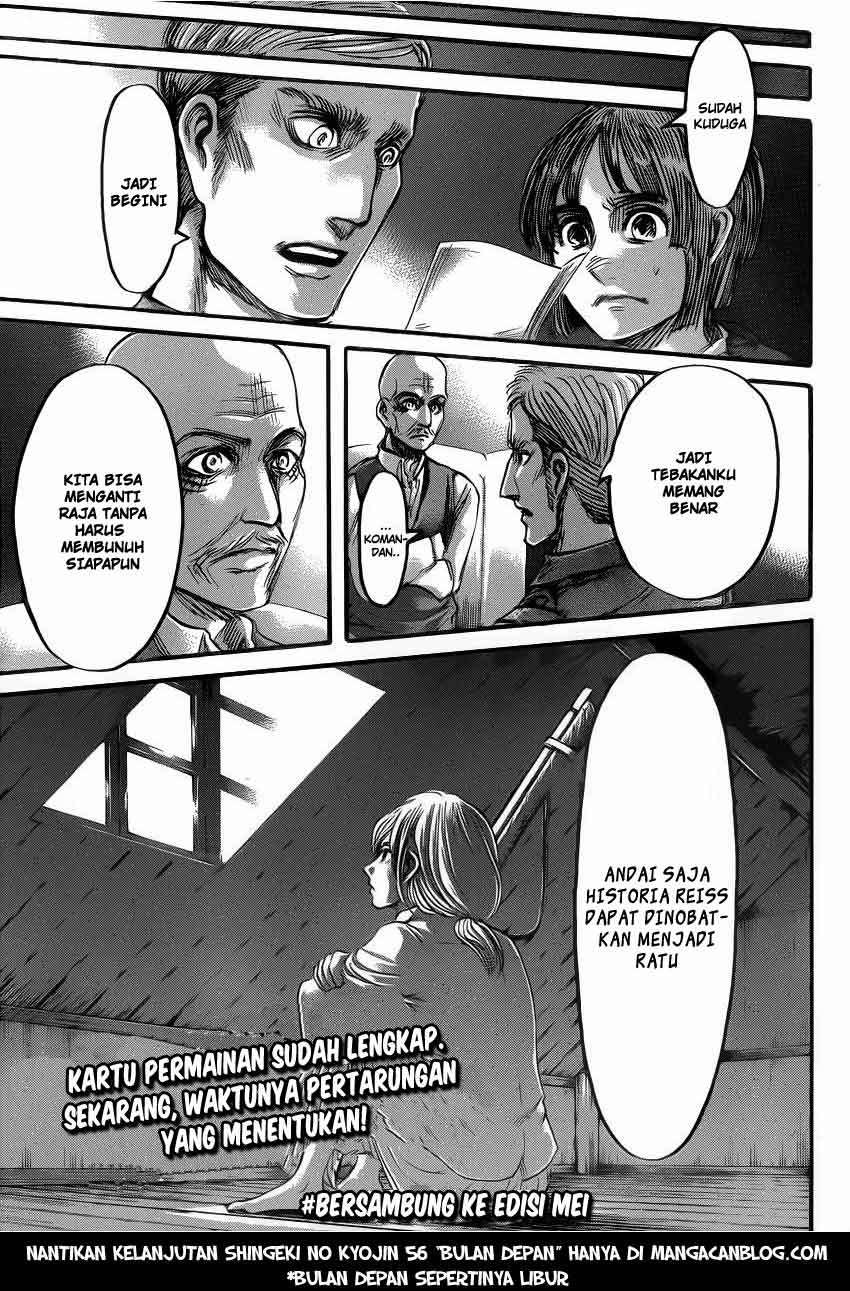 Shingeki no Kyojin — Chapter 55, halaman 46