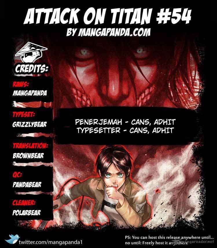 Shingeki no Kyojin — Chapter 54, halaman 1