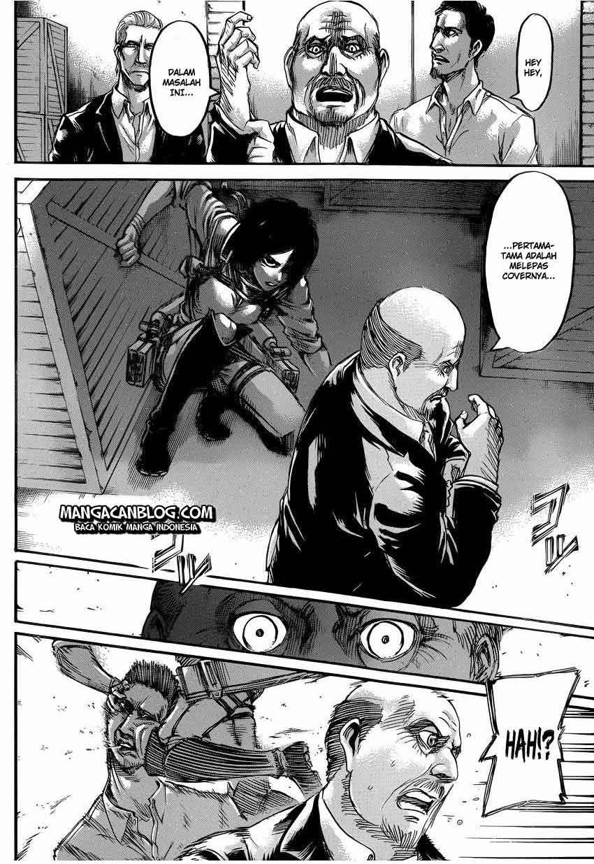 Shingeki no Kyojin — Chapter 54, halaman 17