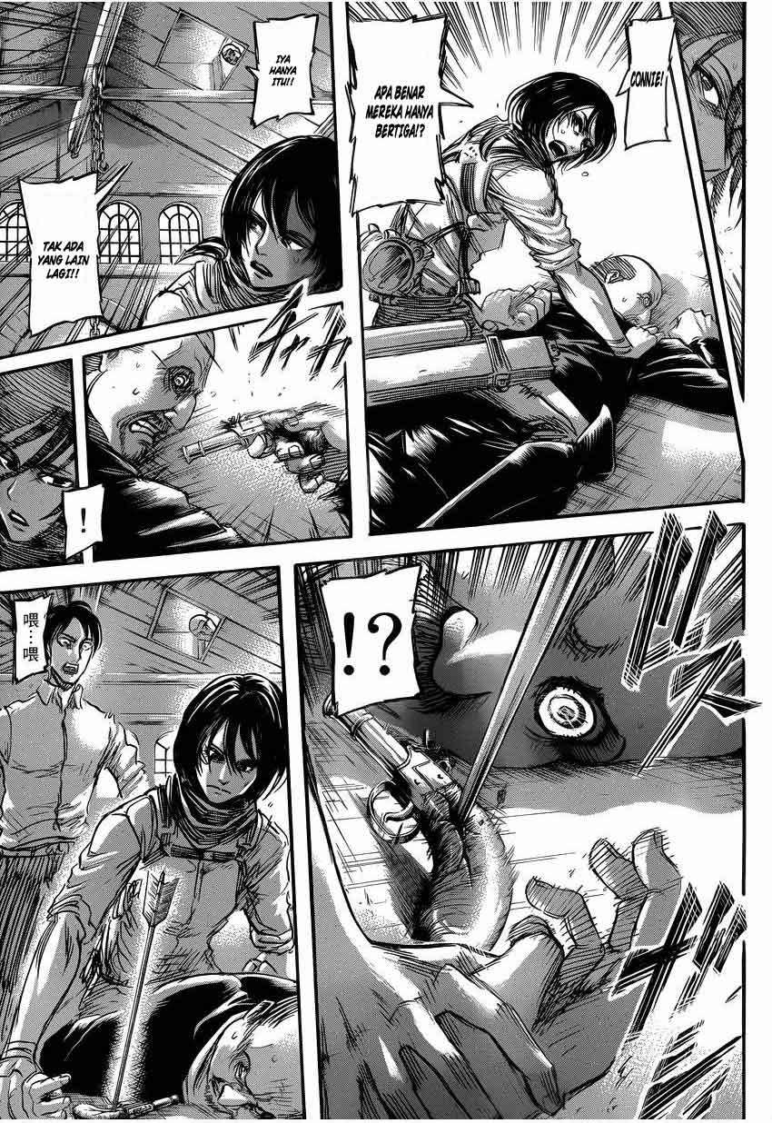 Shingeki no Kyojin — Chapter 54, halaman 22