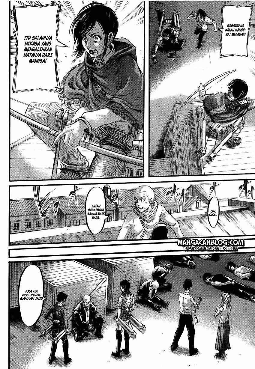Shingeki no Kyojin — Chapter 54, halaman 23