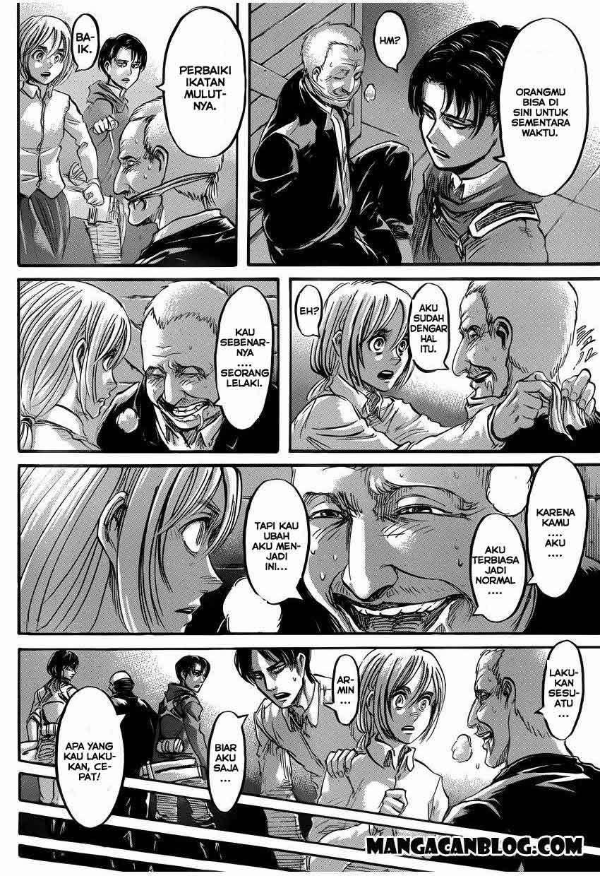 Shingeki no Kyojin — Chapter 54, halaman 25