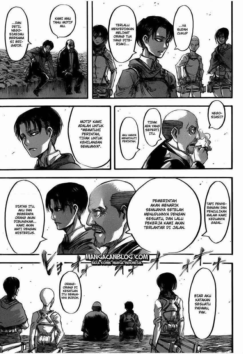 Shingeki no Kyojin — Chapter 54, halaman 28