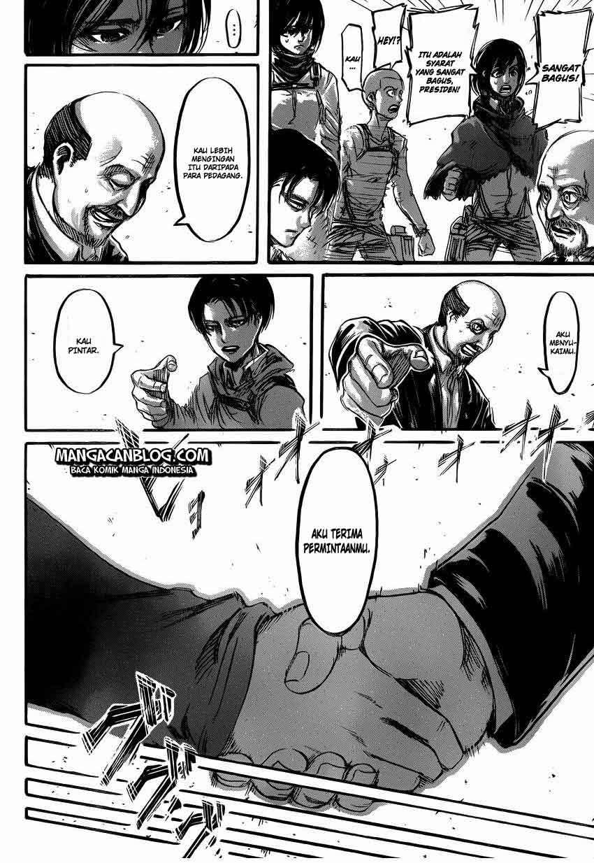 Shingeki no Kyojin — Chapter 54, halaman 35