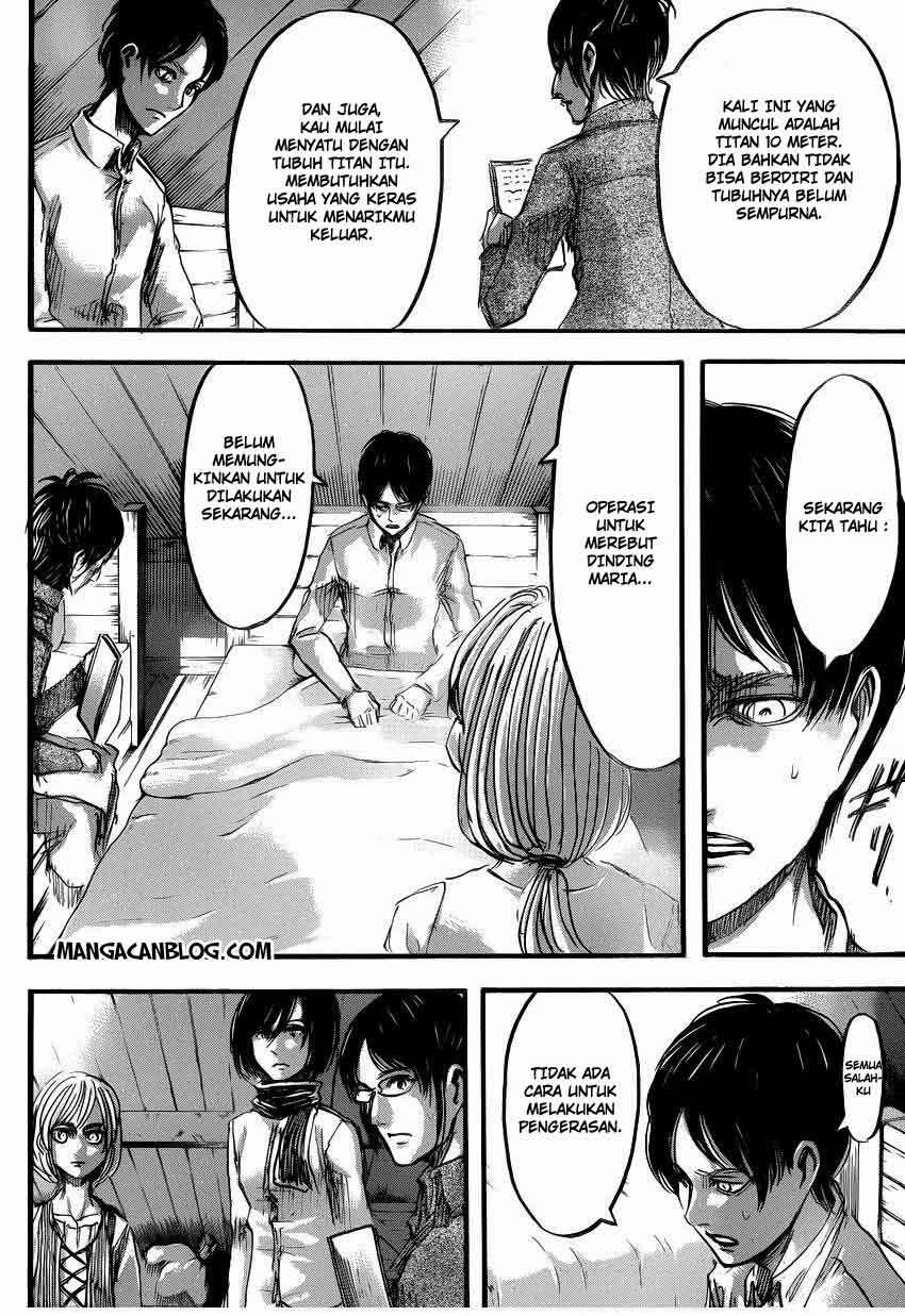 Shingeki no Kyojin — Chapter 53, halaman 17
