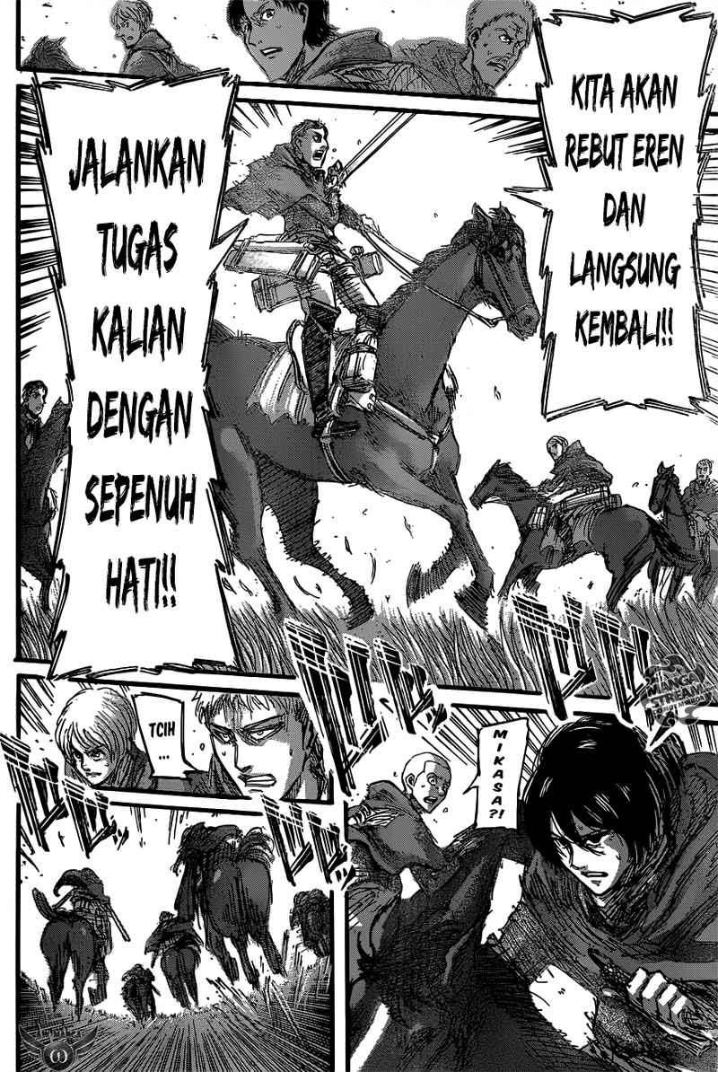 Shingeki no Kyojin — Chapter 49, halaman 16