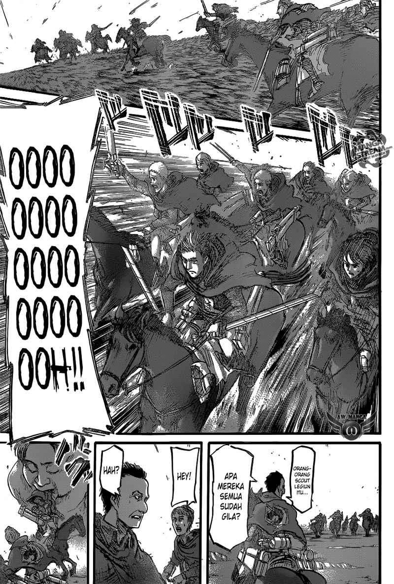 Shingeki no Kyojin — Chapter 49, halaman 17