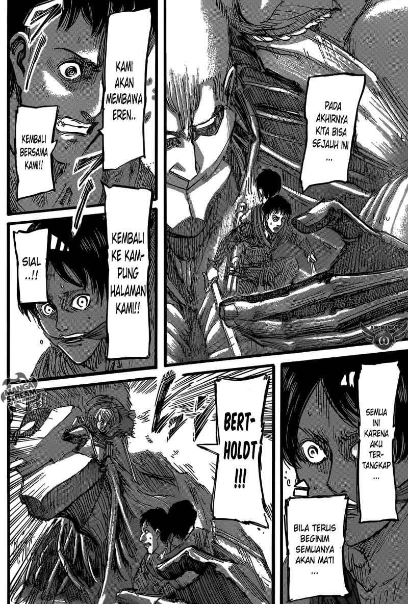Shingeki no Kyojin — Chapter 49, halaman 32