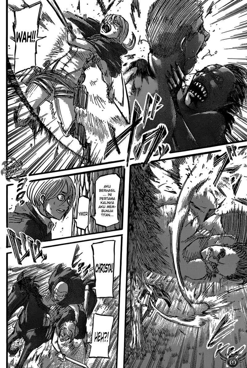 Shingeki no Kyojin — Chapter 49, halaman 40