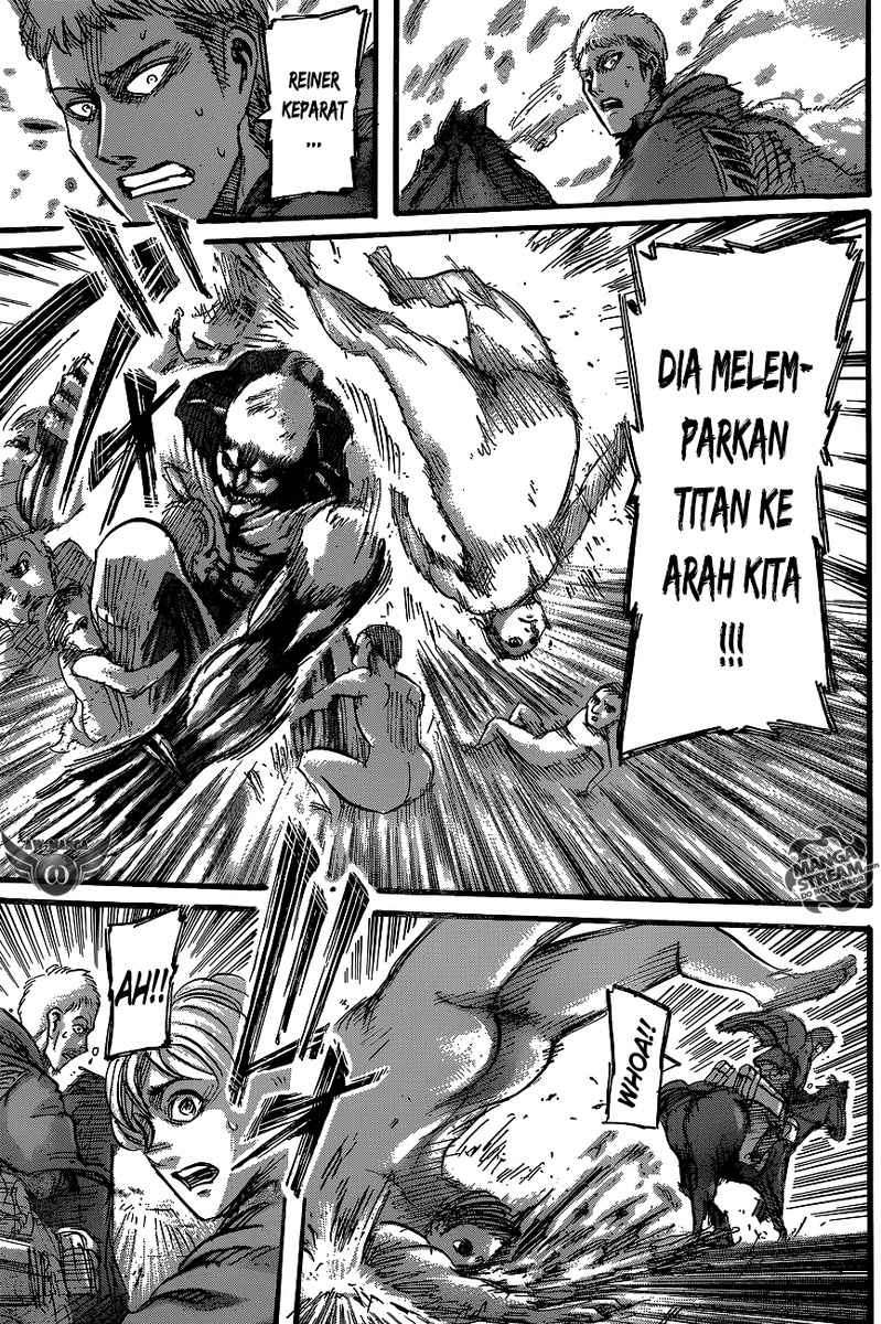 Shingeki no Kyojin — Chapter 49, halaman 45