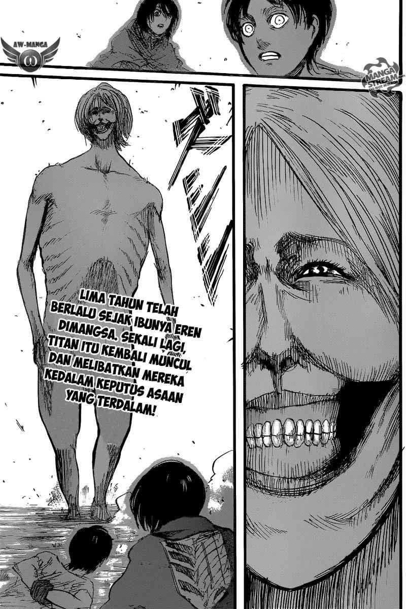 Shingeki no Kyojin — Chapter 49, halaman 47