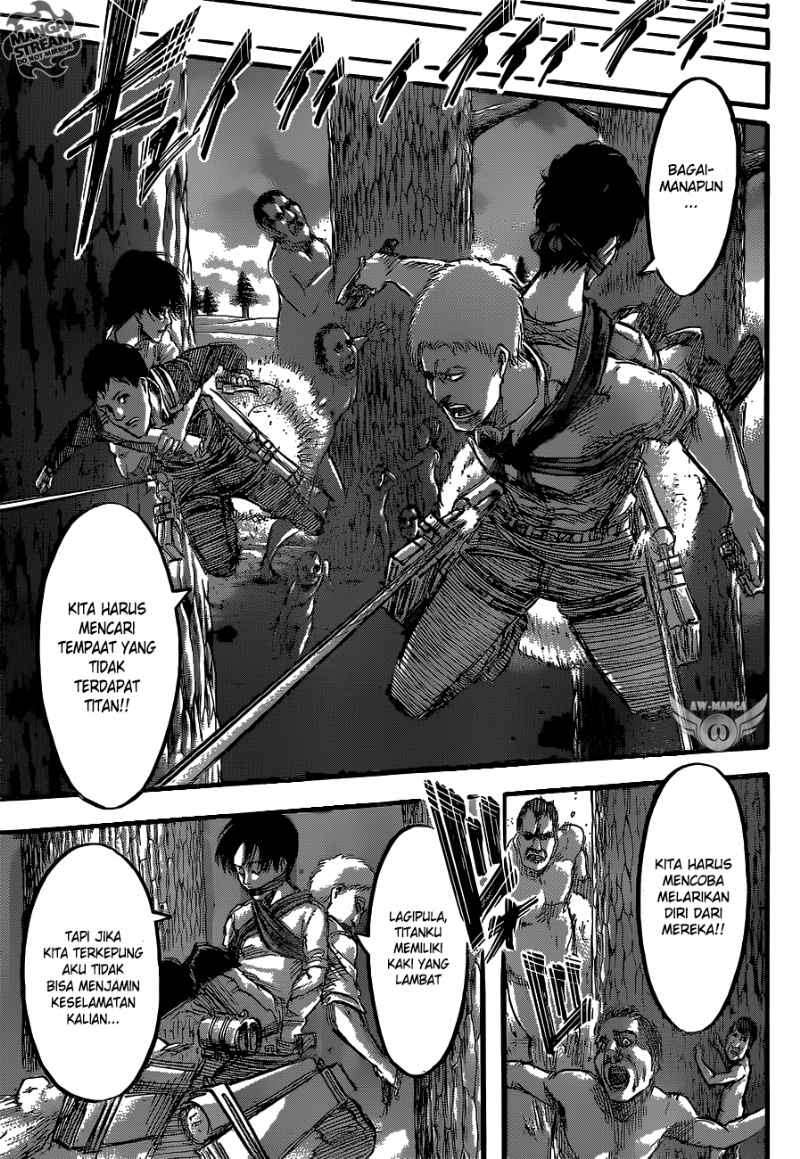 Shingeki no Kyojin — Chapter 47, halaman 21