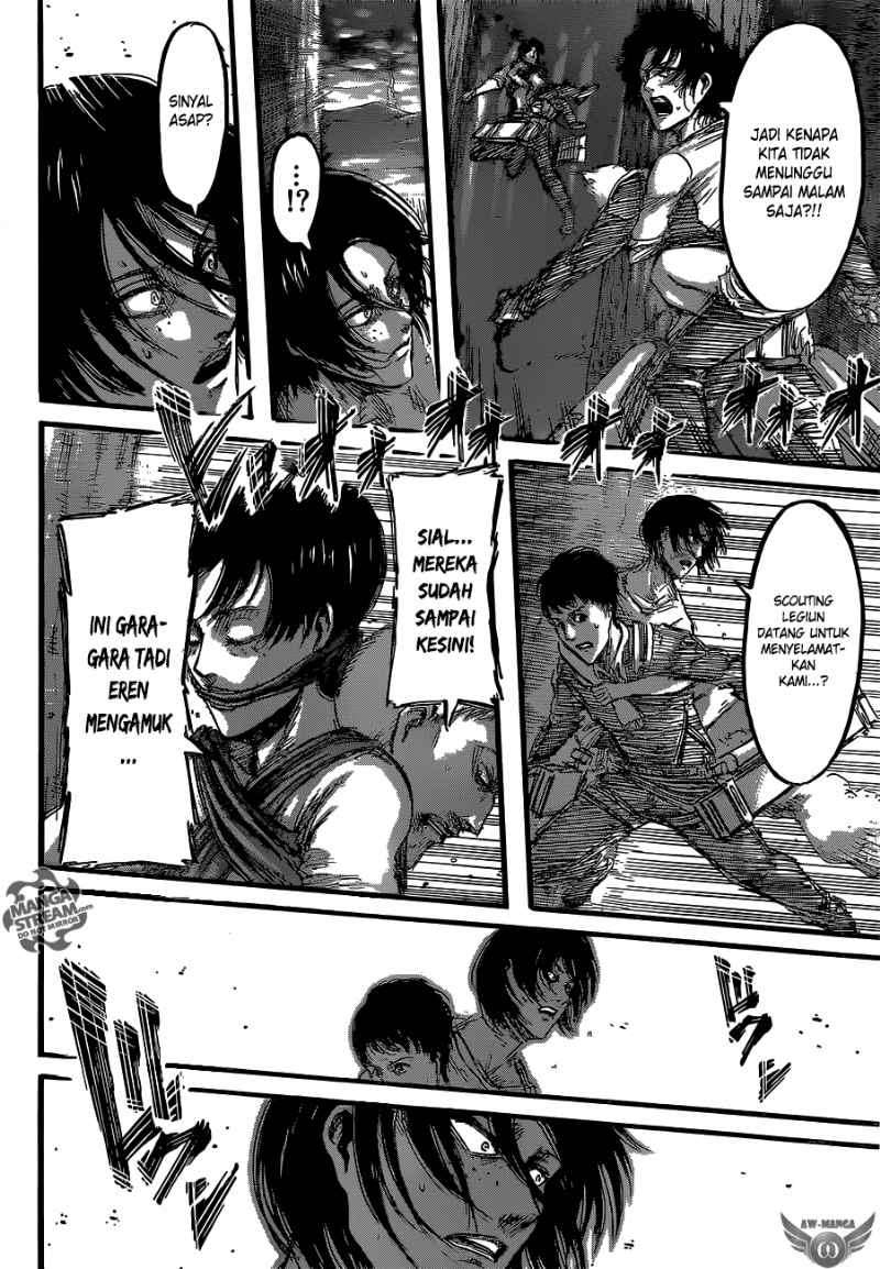Shingeki no Kyojin — Chapter 47, halaman 22