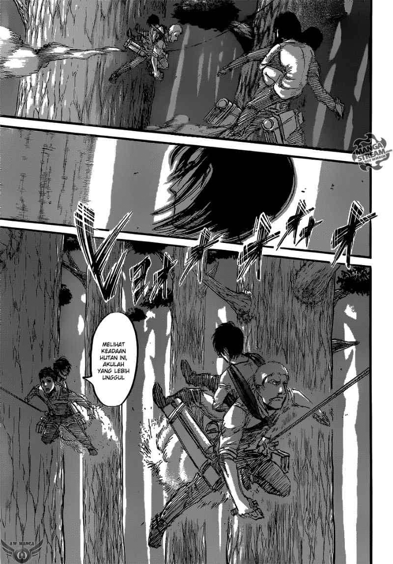 Shingeki no Kyojin — Chapter 47, halaman 27