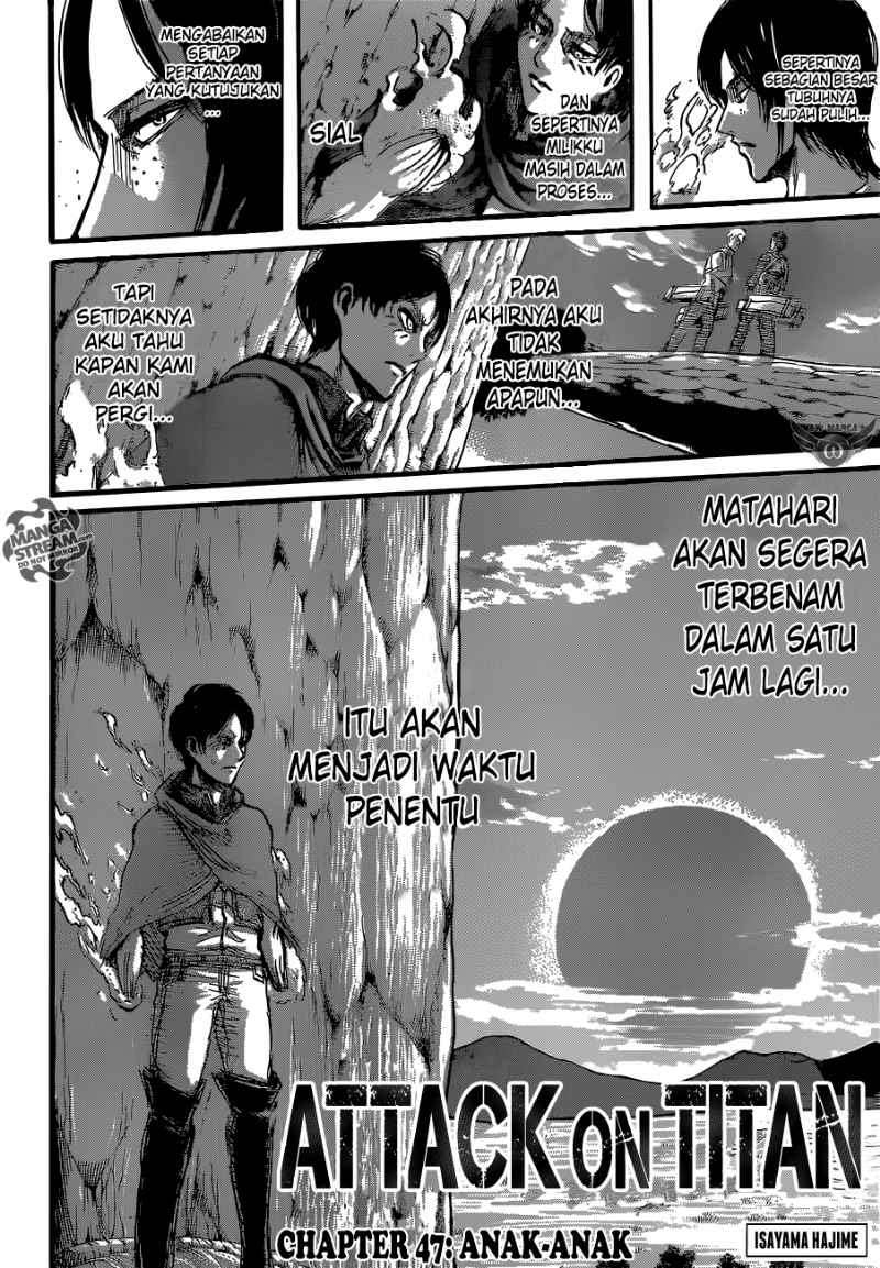 Shingeki no Kyojin — Chapter 47, halaman 8