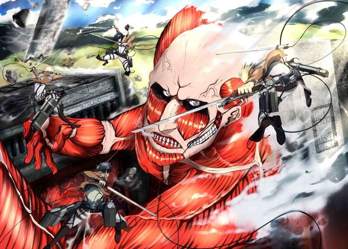 Shingeki no Kyojin — Chapter 46, halaman 4