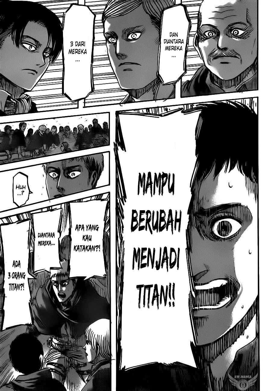 Shingeki no Kyojin — Chapter 45, halaman 16