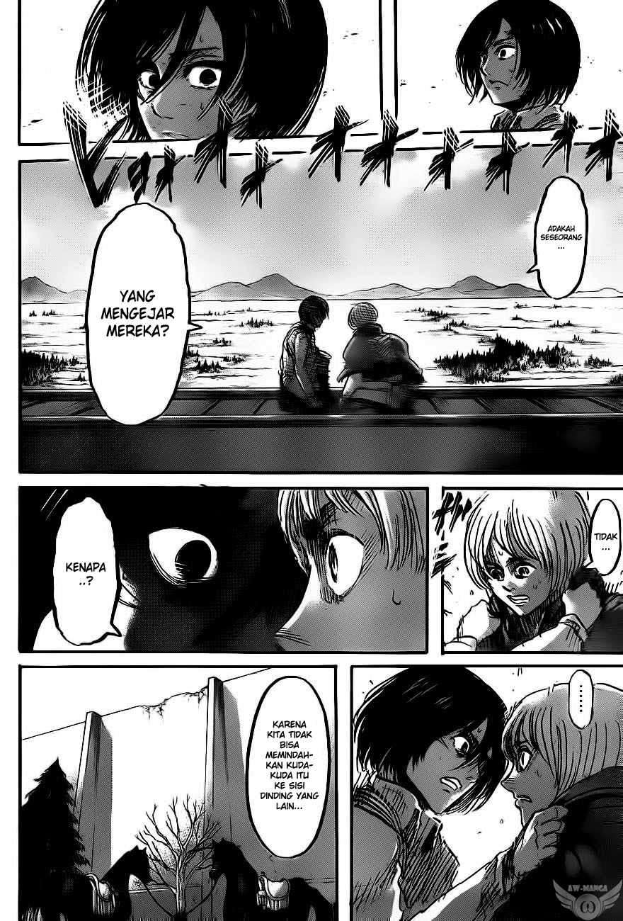 Shingeki no Kyojin — Chapter 45, halaman 27