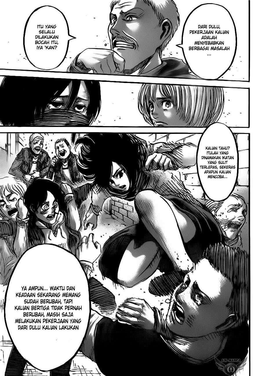 Shingeki no Kyojin — Chapter 45, halaman 34