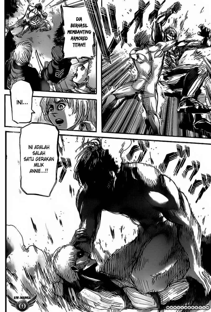 Shingeki no Kyojin — Chapter 44, halaman 17