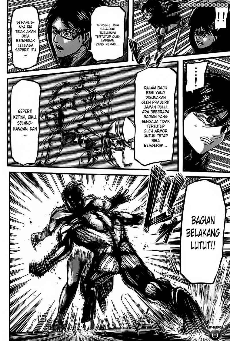 Shingeki no Kyojin — Chapter 44, halaman 33