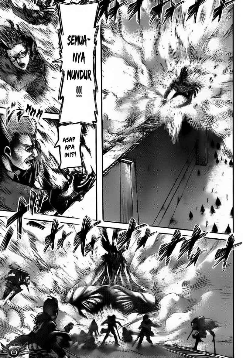 Shingeki no Kyojin — Chapter 43, halaman 21