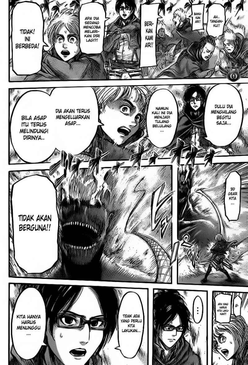 Shingeki no Kyojin — Chapter 43, halaman 22