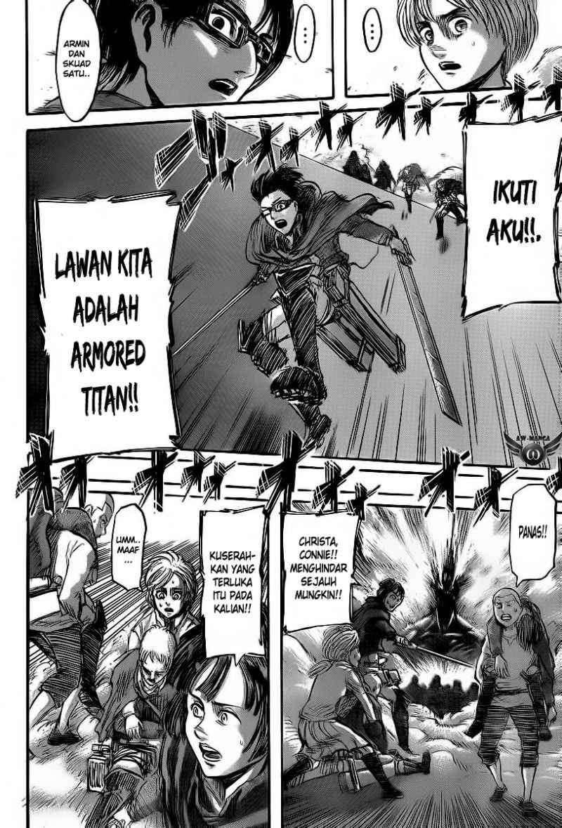Shingeki no Kyojin — Chapter 43, halaman 24