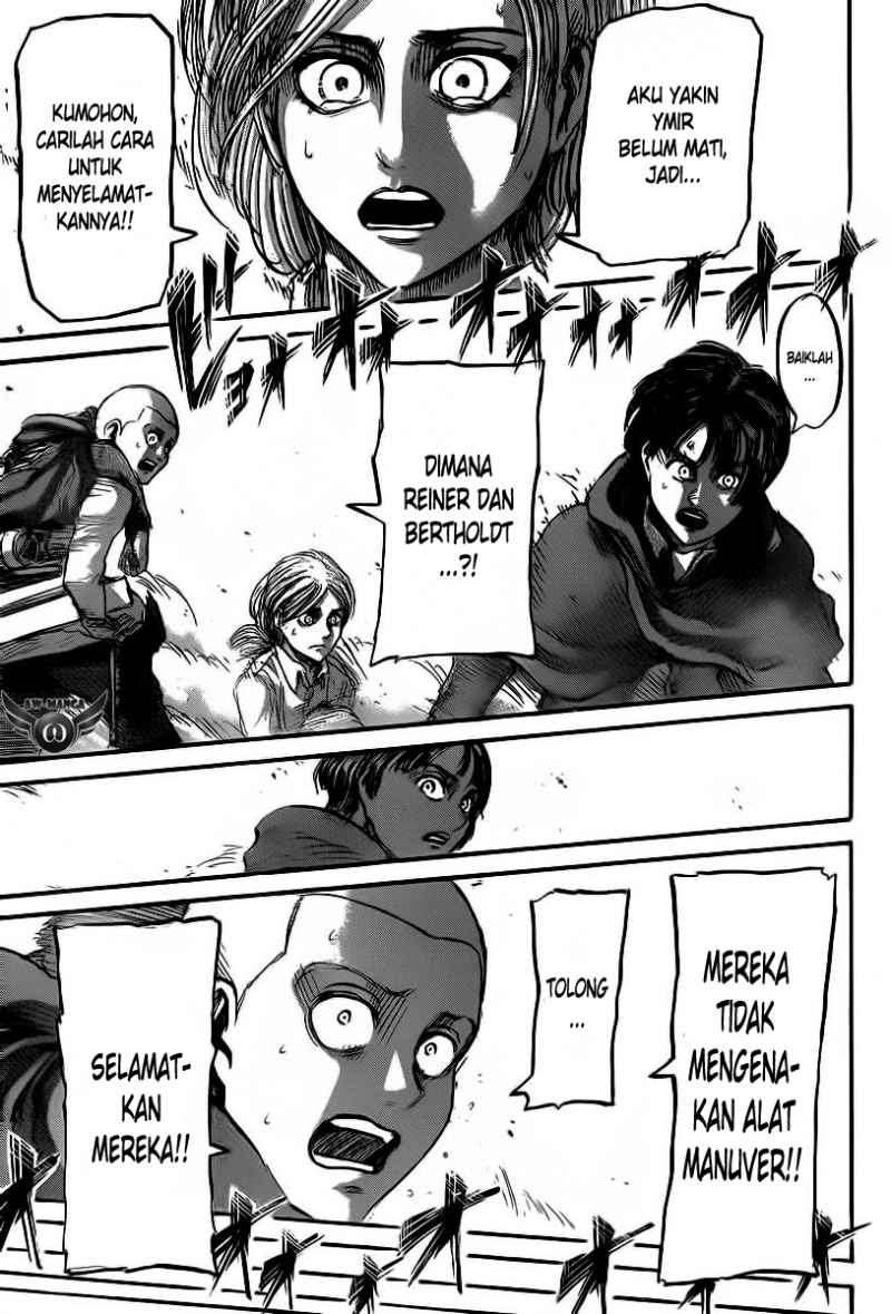 Shingeki no Kyojin — Chapter 43, halaman 25