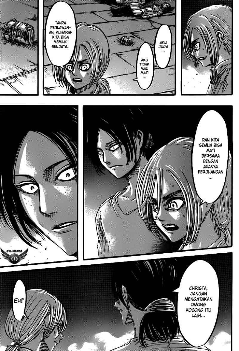 Shingeki no Kyojin — Chapter 40, halaman 17