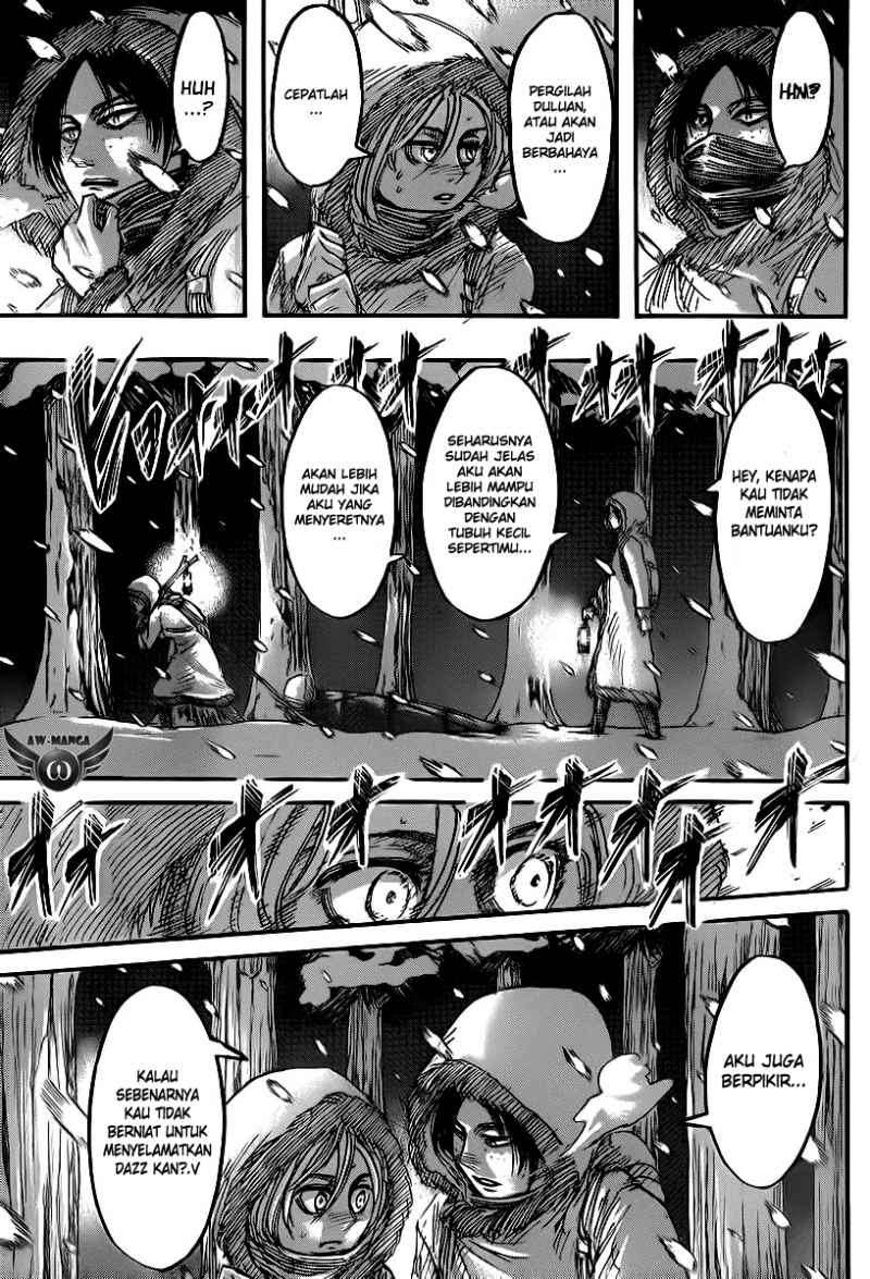 Shingeki no Kyojin — Chapter 40, halaman 23