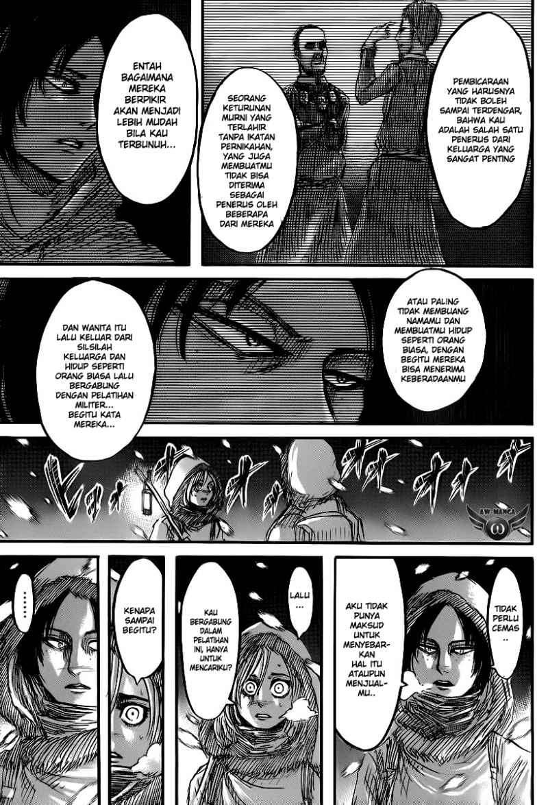 Shingeki no Kyojin — Chapter 40, halaman 27