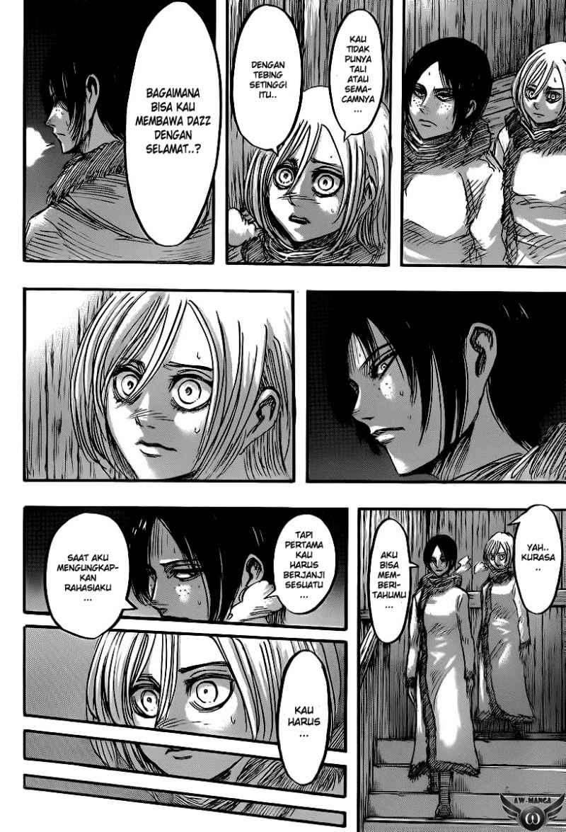 Shingeki no Kyojin — Chapter 40, halaman 34