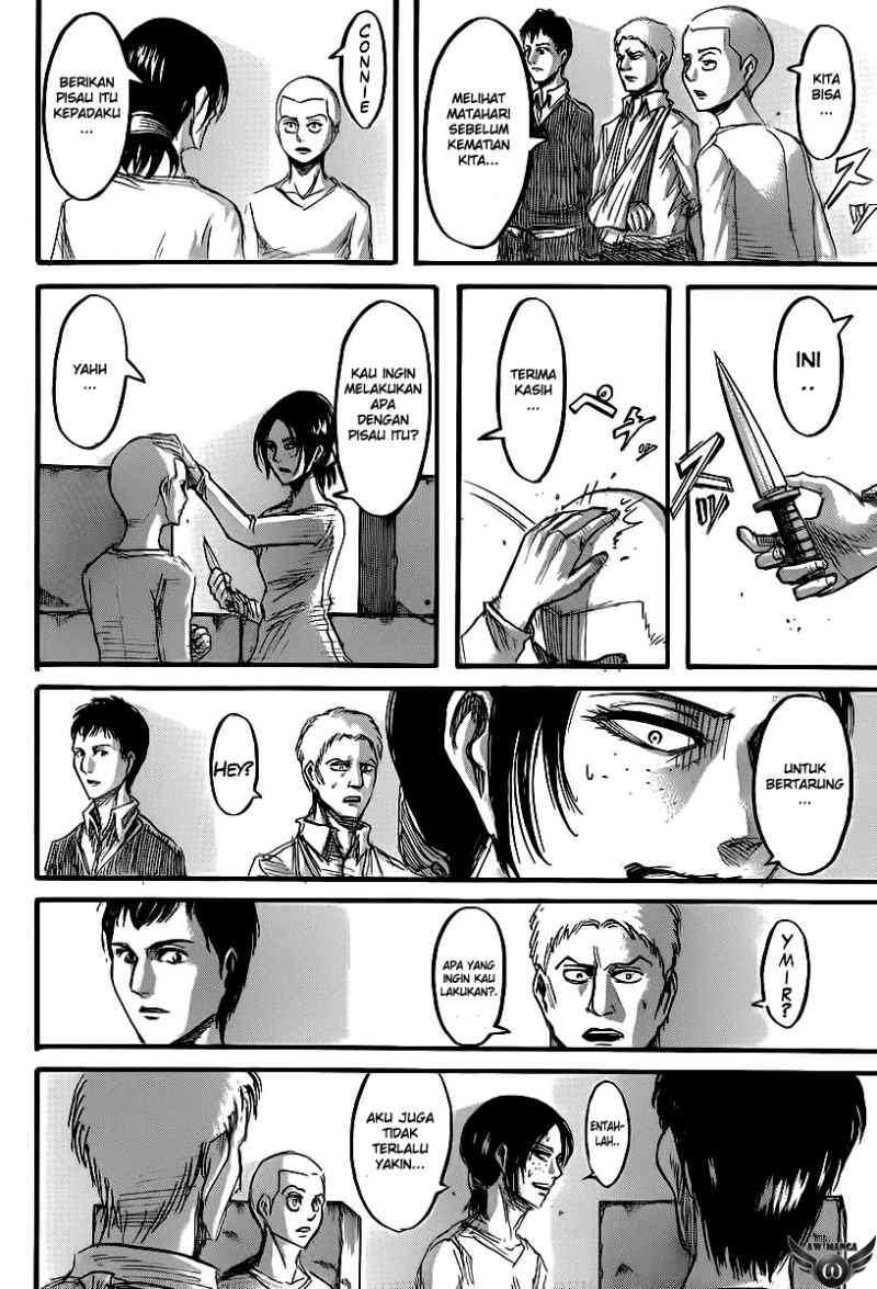 Shingeki no Kyojin — Chapter 40, halaman 36
