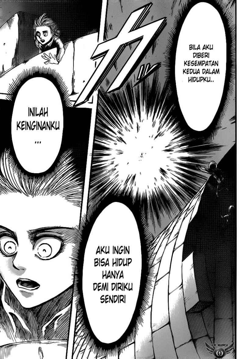 Shingeki no Kyojin — Chapter 40, halaman 41